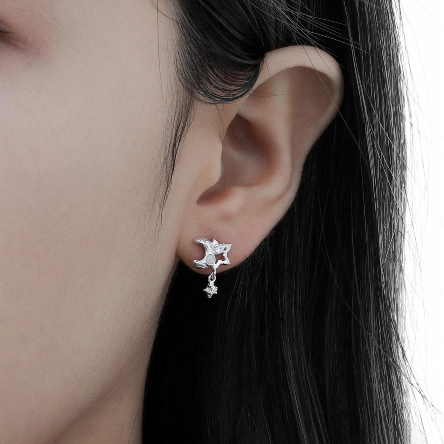 Серьги LUCKY ZHY ins S925 - изображение 6