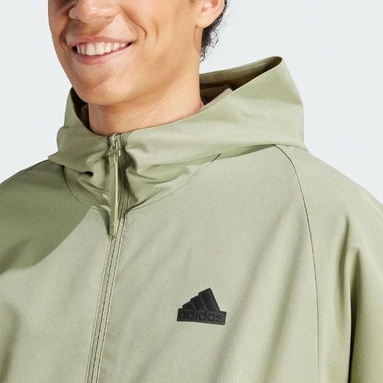 Куртка adidas Z.N.E. Woven Full-Zip Hooded Track Top Logo - изображение 5