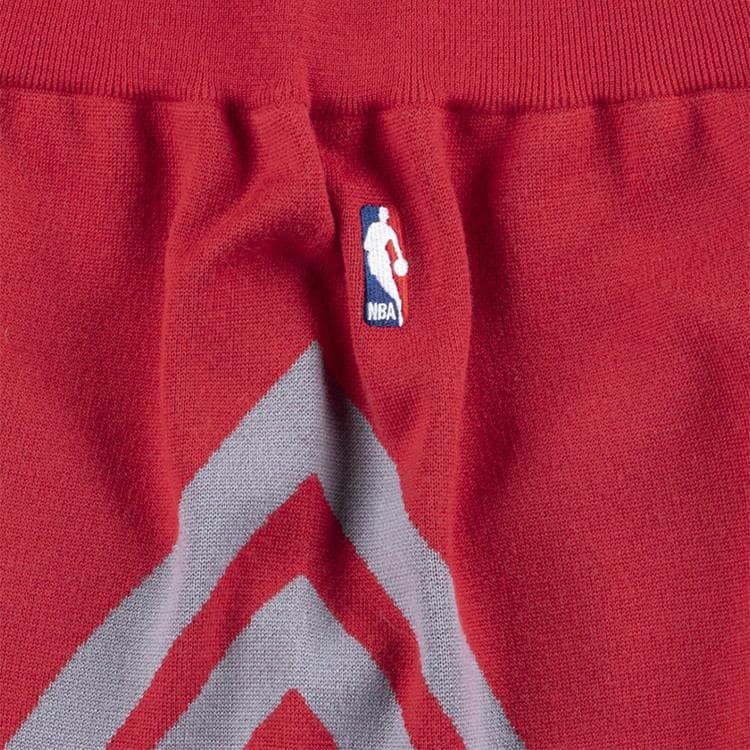 Баскетбольные шорты Mitchell & Ness x CLOT Retro Basketball Shorts Houston Rockets Red - изображение 3