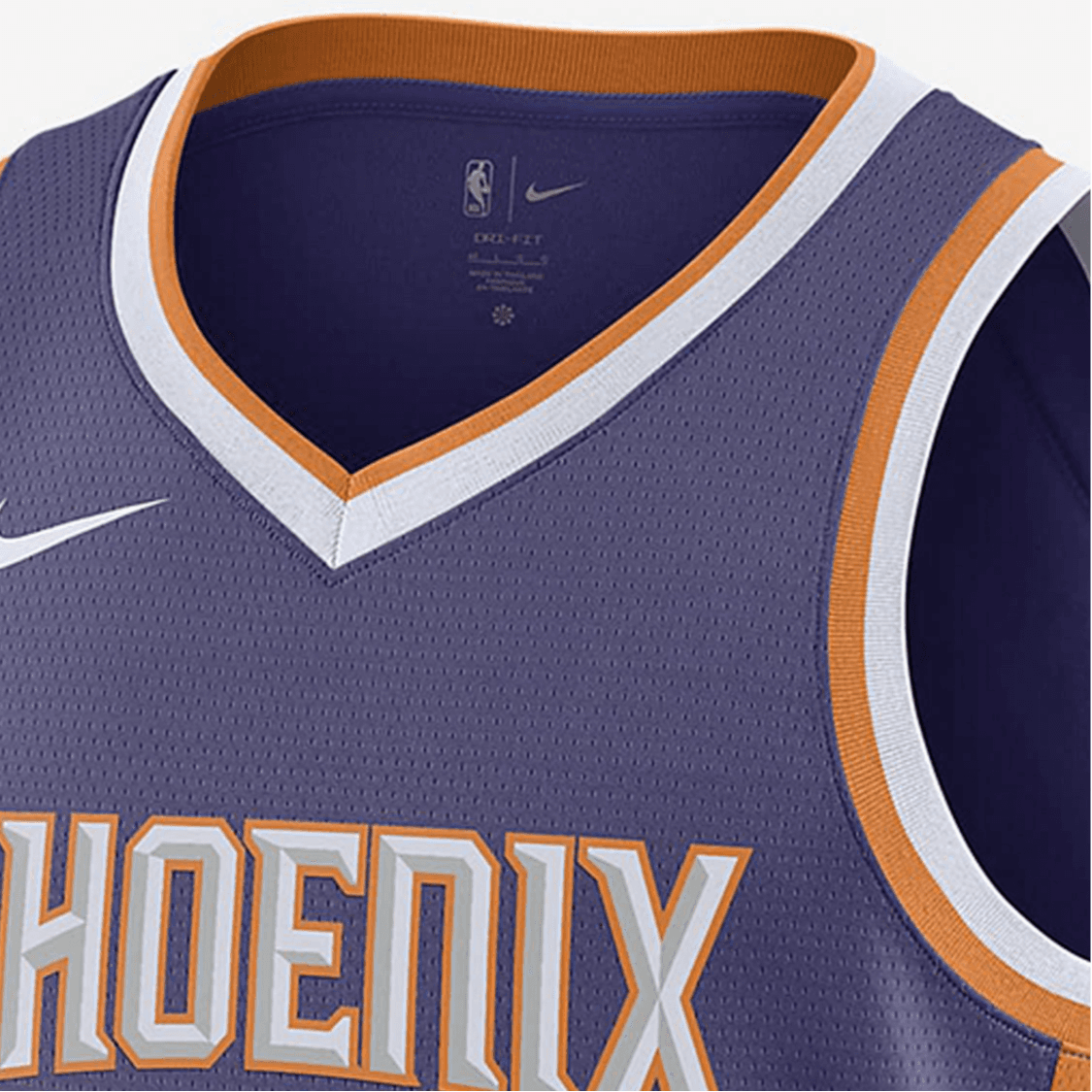Баскетбольная майка Nike NBA Phoenix Suns Booker #1 Purple Jersey - изображение 3