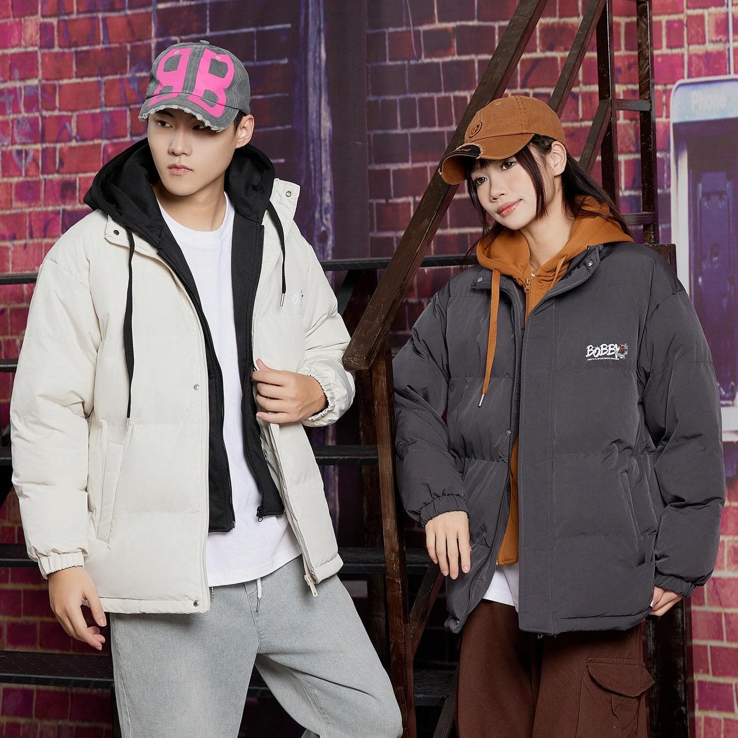 Зимняя куртка пуховик BOBBY ABLEY Logo - изображение 5