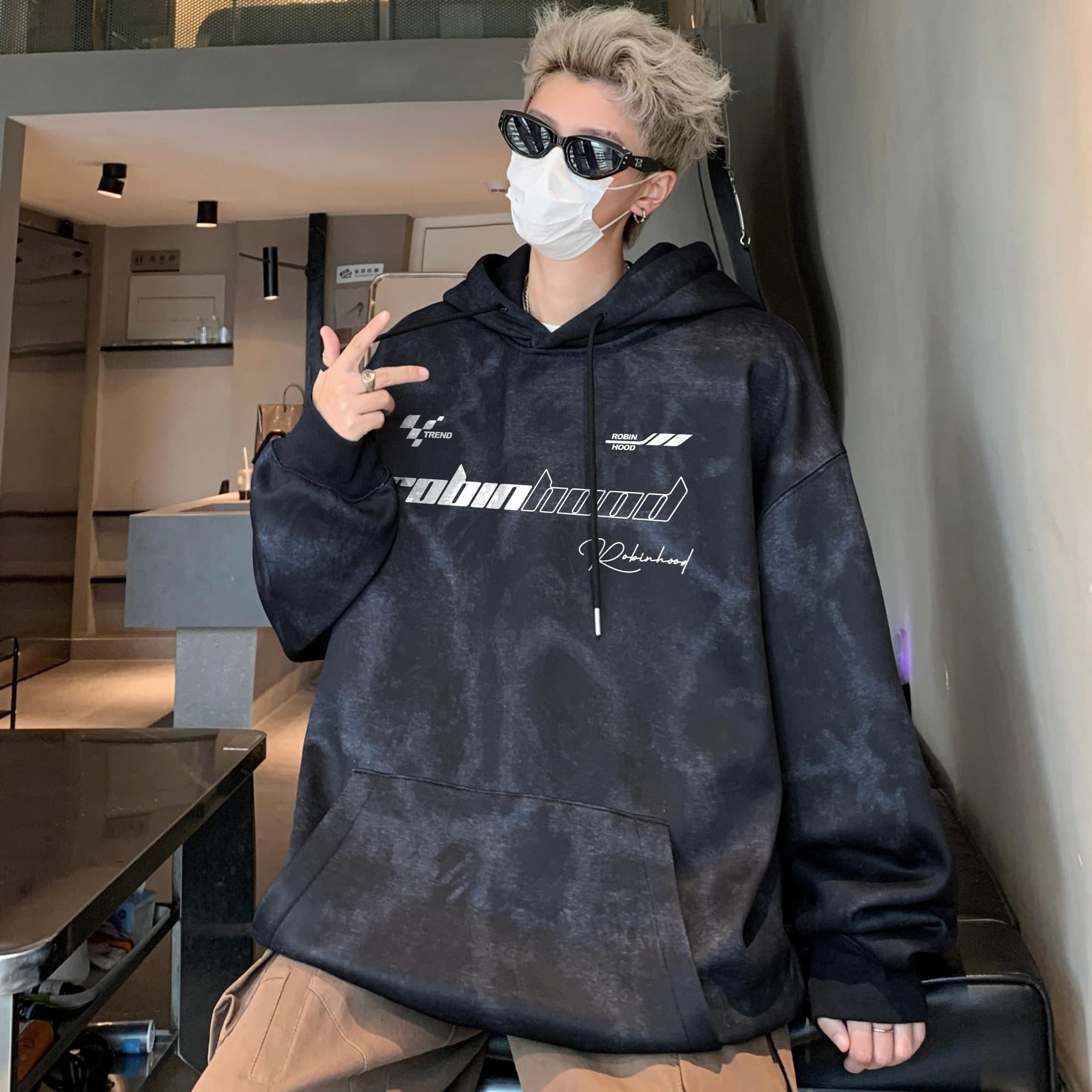 Худи ROBINHOOD Tie-Dye Hoodie - изображение 3