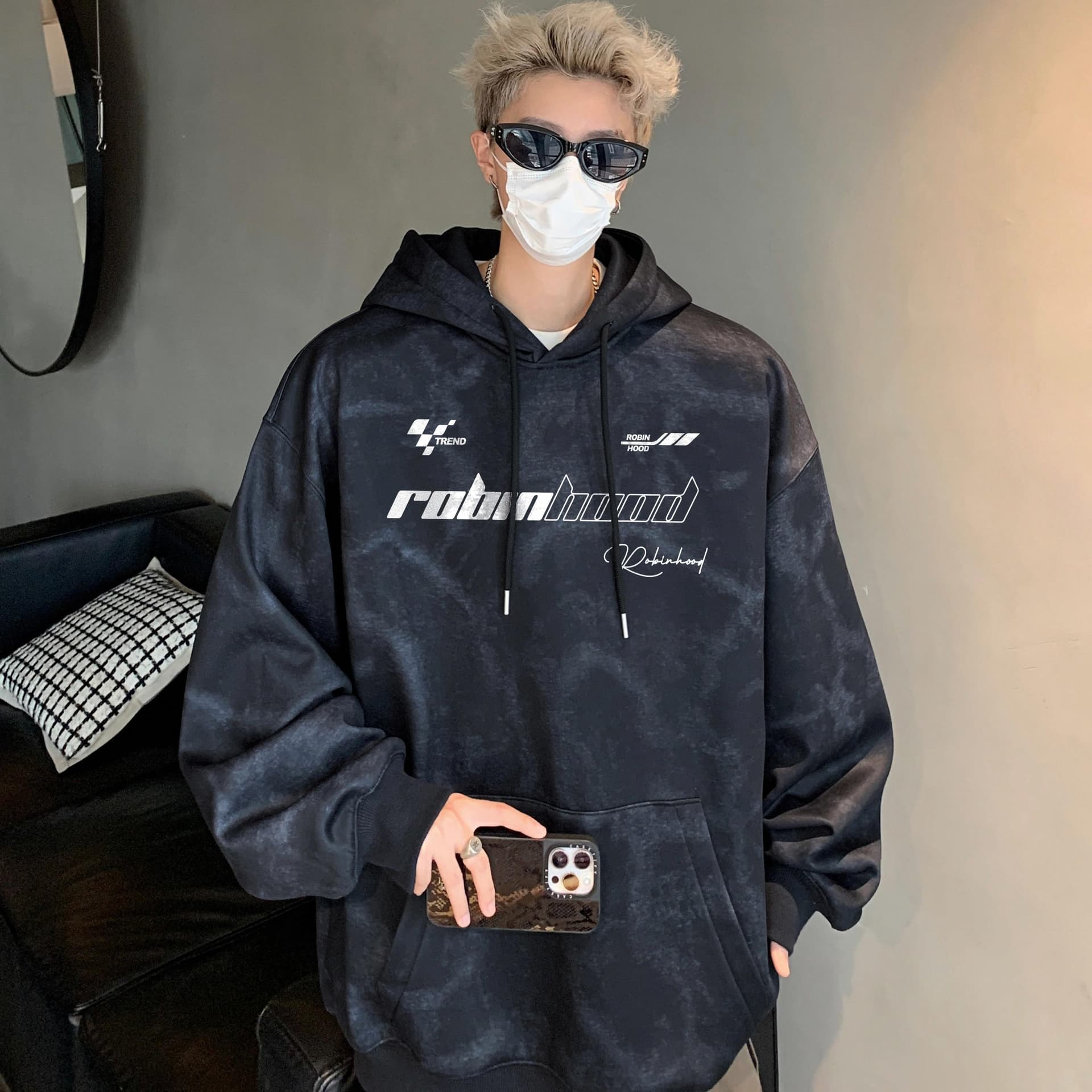 Худи ROBINHOOD Tie-Dye Hoodie - изображение 4
