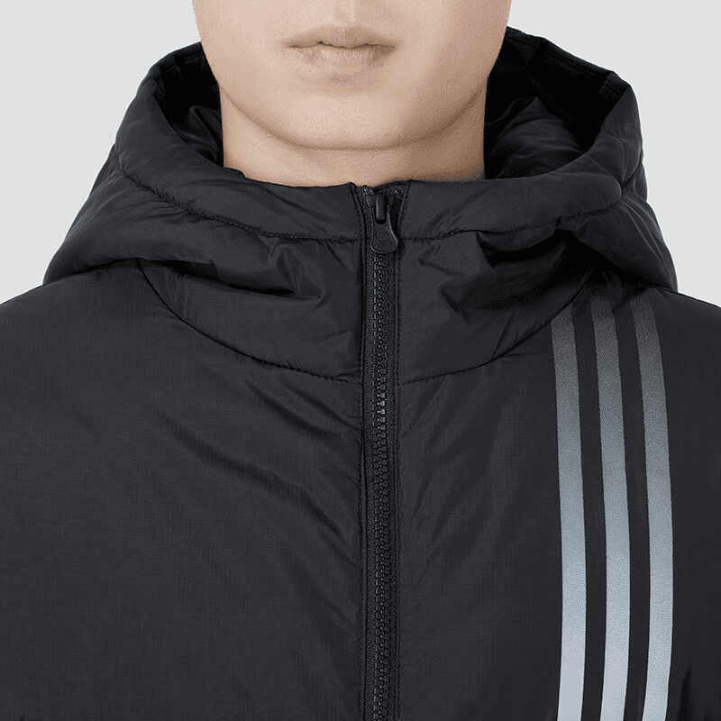 Зимняя куртка adidas Neo U Esnt Jkt Black - изображение 4