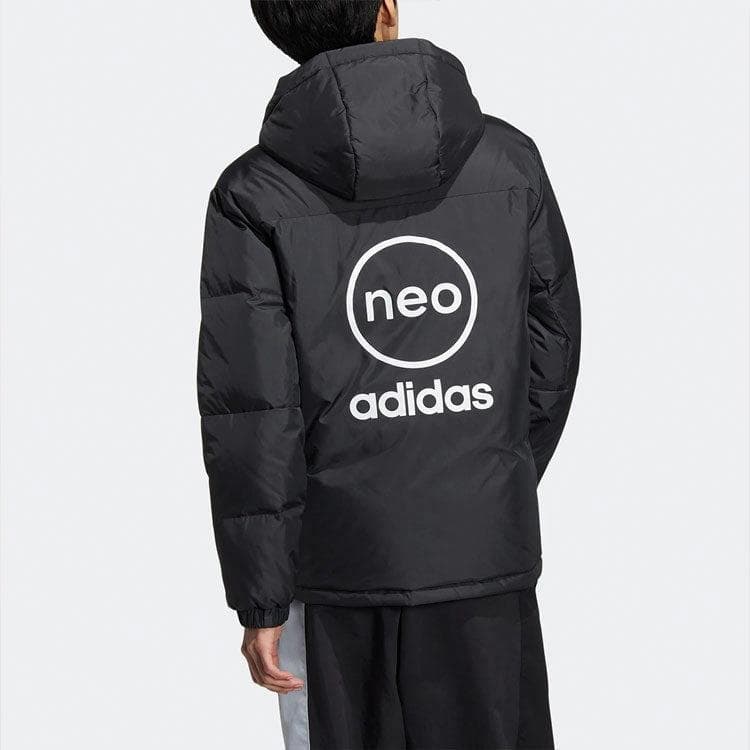 Зимняя куртка adidas Neo U Esnt Jkt Black - изображение 5