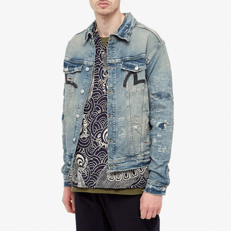 Джинсовая куртка EVISU - изображение 3