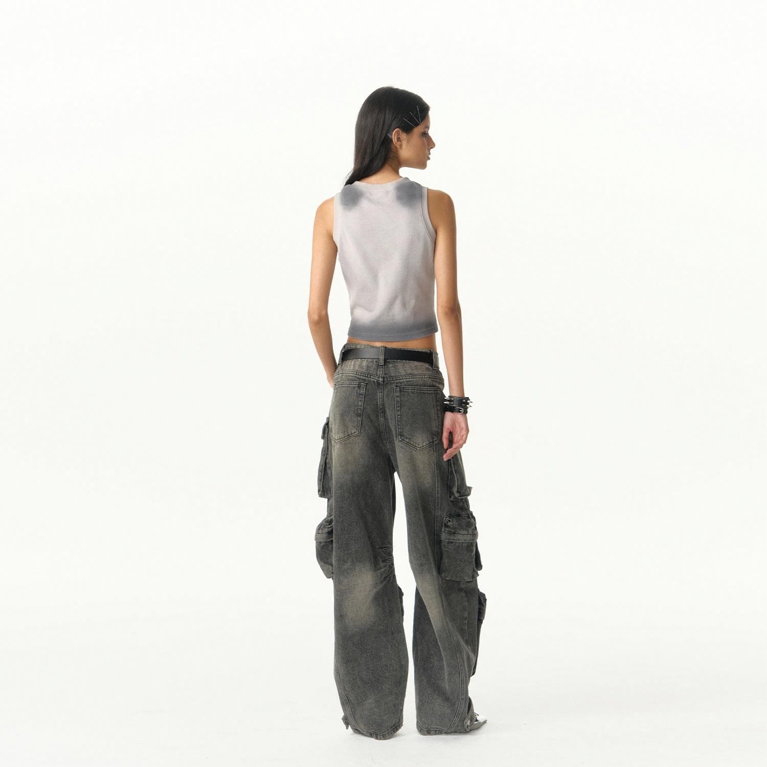Штаны IMXS Streetwear Cargo Denim Pants - изображение 7