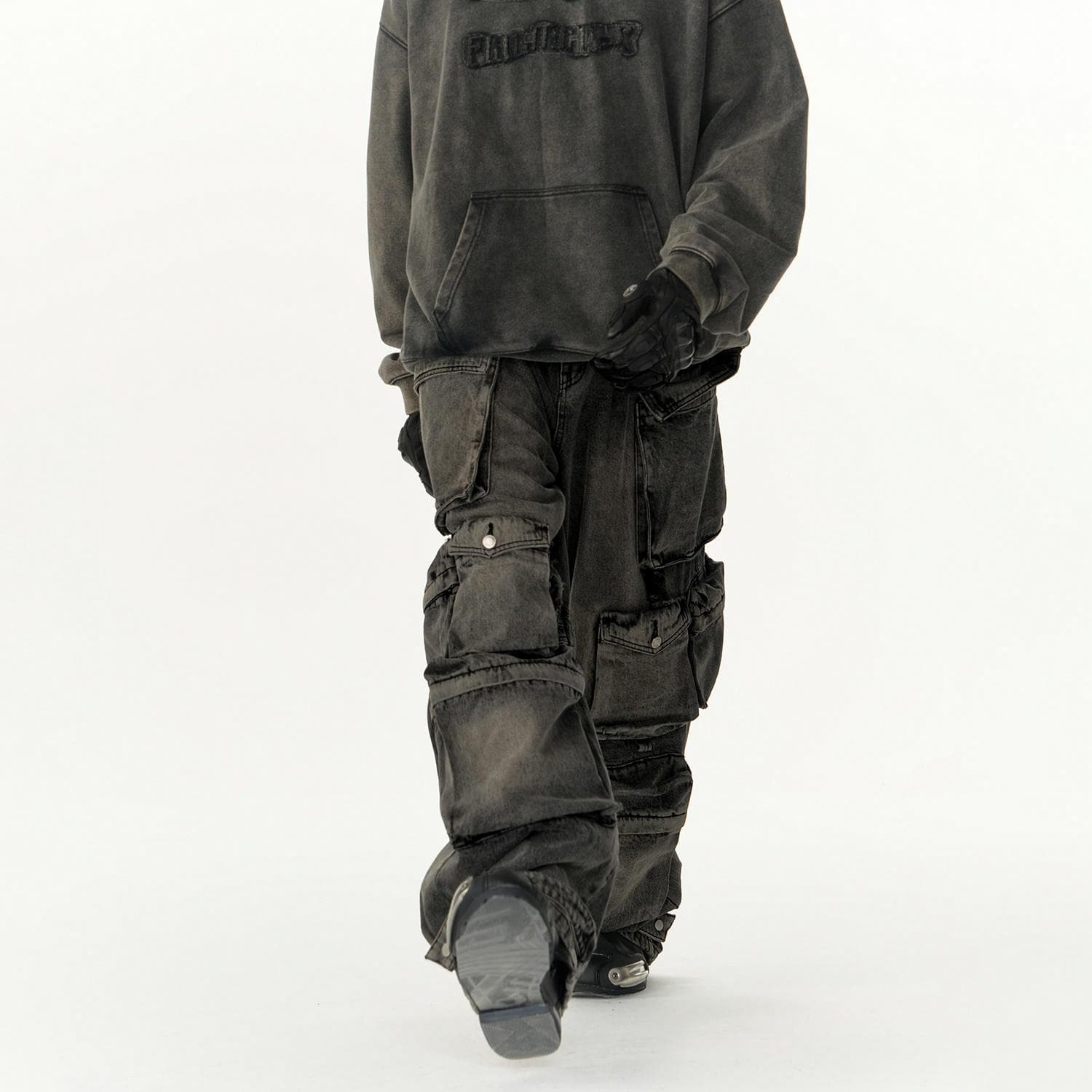 Штаны IMXS Streetwear Cargo Denim Pants - изображение 6