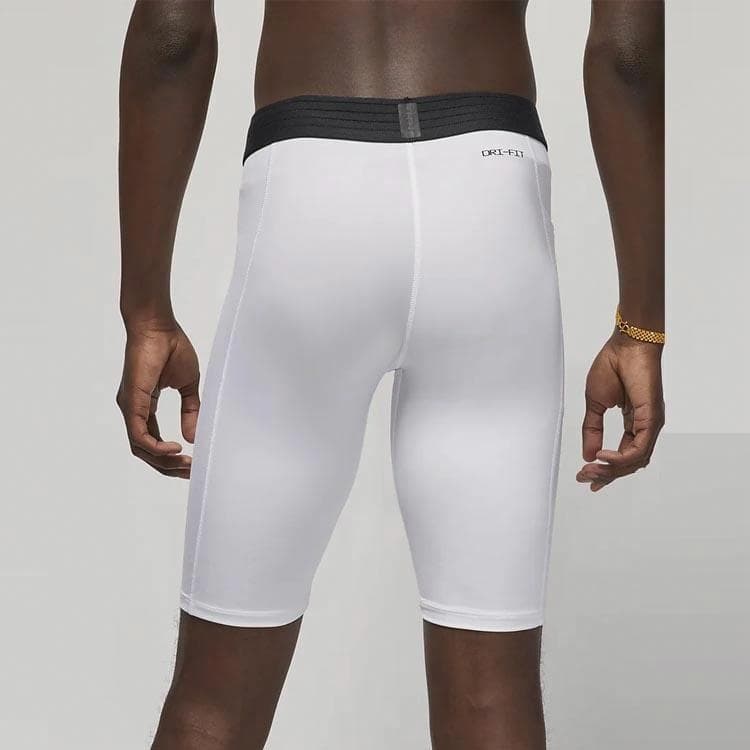 Тренировочные штаны Jordan Sport Dri-FIT Logo Shorts White - изображение 5