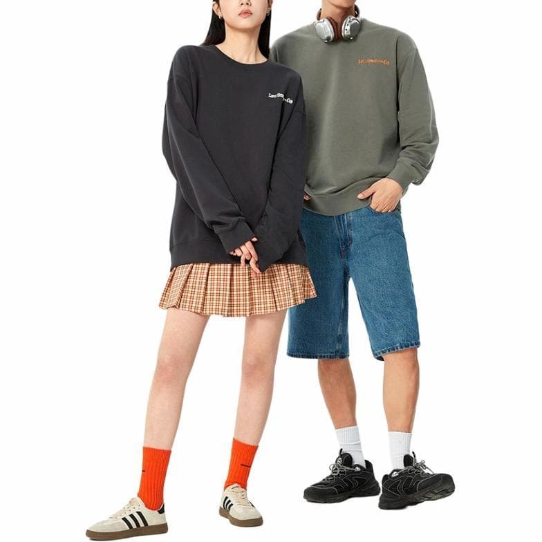 Кофта Levis Vintage Crewneck Sweatshirt Green - изображение 4