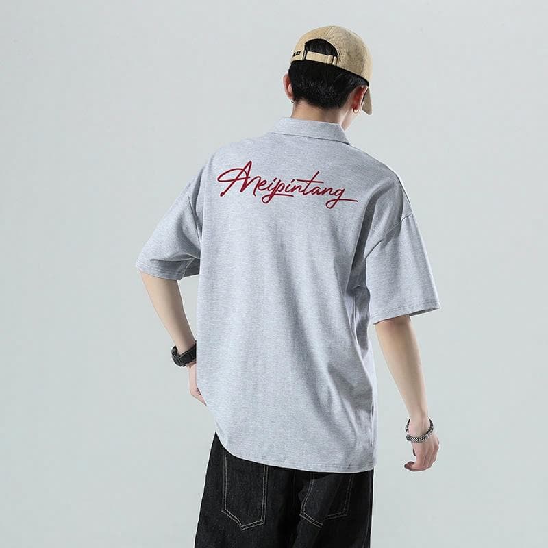 Поло MEIPIN TANG Polo Shirt - изображение 4
