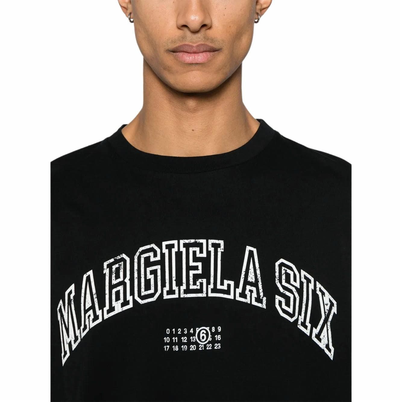 Футболка MM6 Maison Margiela SS25 LogoT - изображение 4