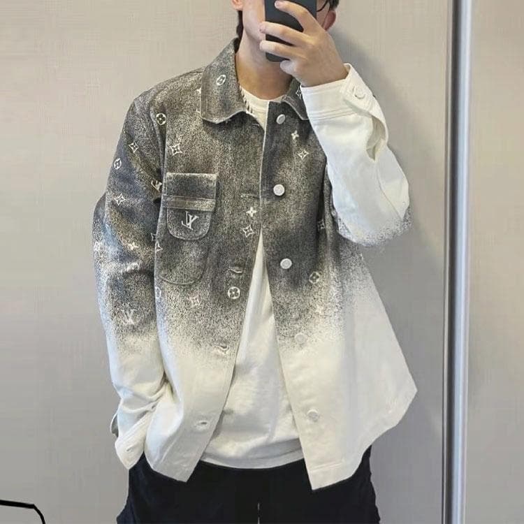 Рубашка Louis Vuitton SS22 Denim Shirt Grey - изображение 2