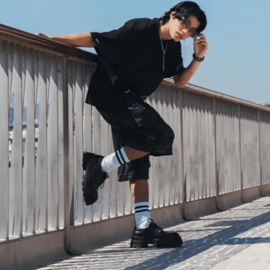 Штаны Lee x ANGEL CHEN FW24 logo - изображение 3