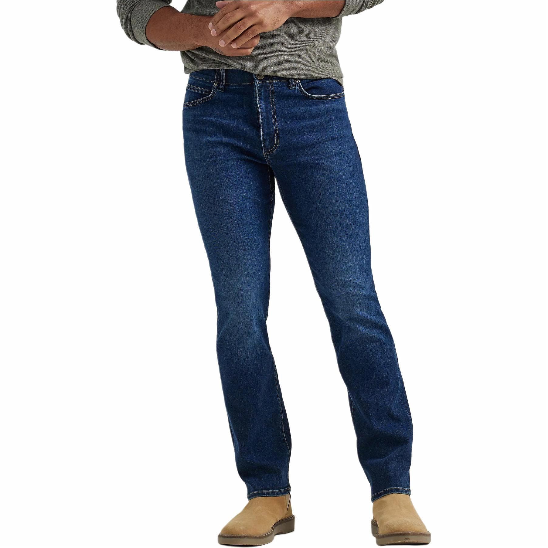 Штаны Lee Straight Mid-Rise Jeans - изображение 2