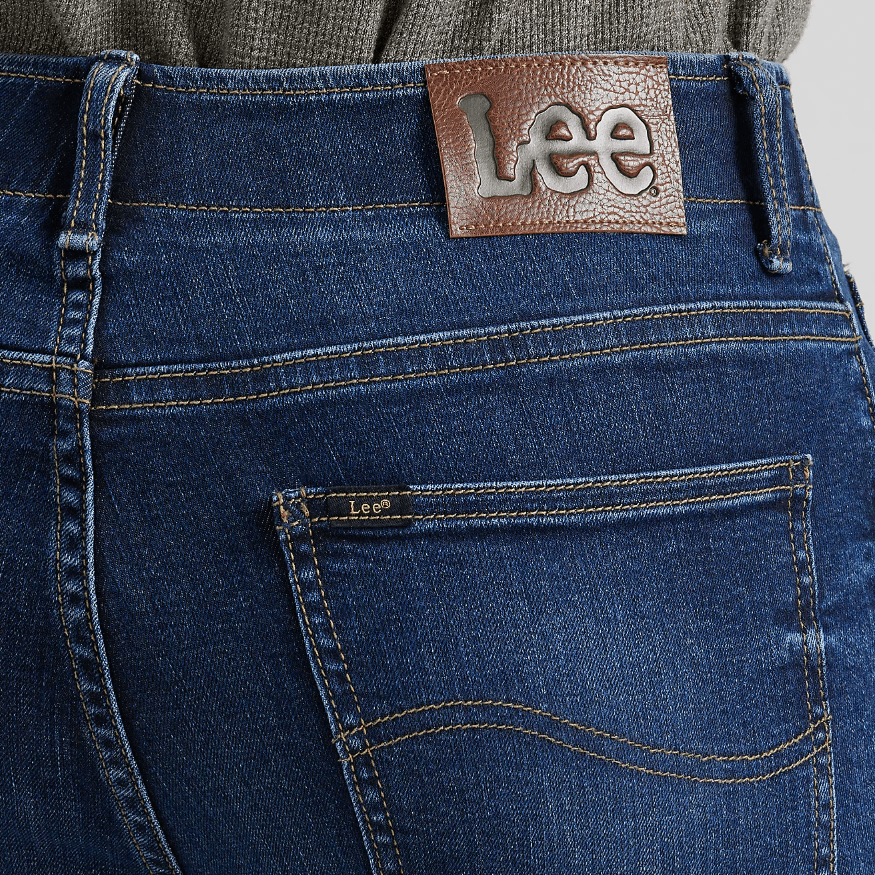 Штаны Lee Straight Mid-Rise Jeans - изображение 5