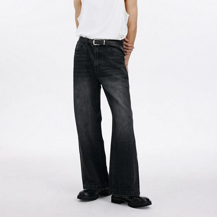 Штаны DIMC Snowflake Straight Jeans Black - изображение 3
