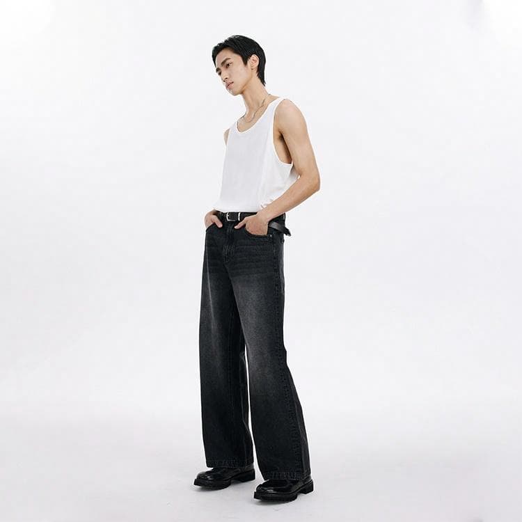 Штаны DIMC Snowflake Straight Jeans Black - изображение 4