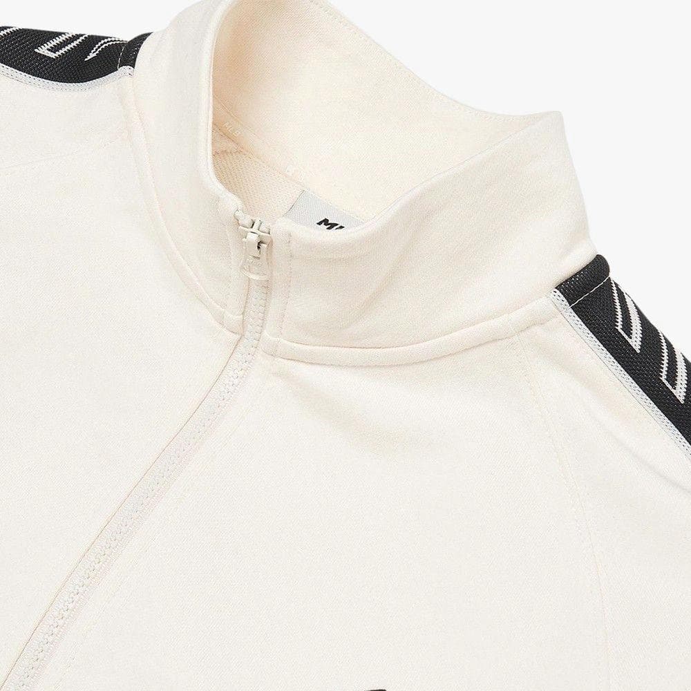 Куртка MLB Yankees High Neck Zip Jacket Cream - изображение 3