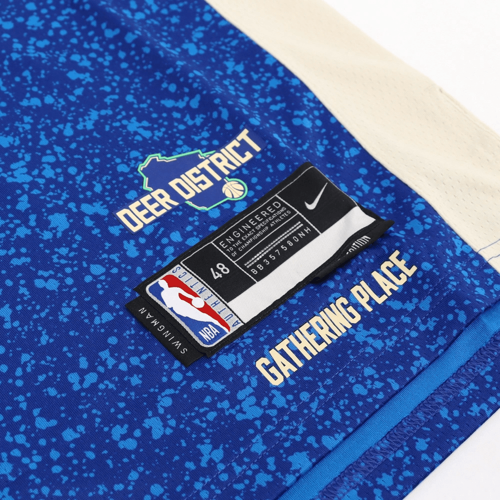 Баскетбольная майка Nike Dri-Fit NBA Swingman Jersey Milwaukee Bucks Antetokounmpo 34 - изображение 3