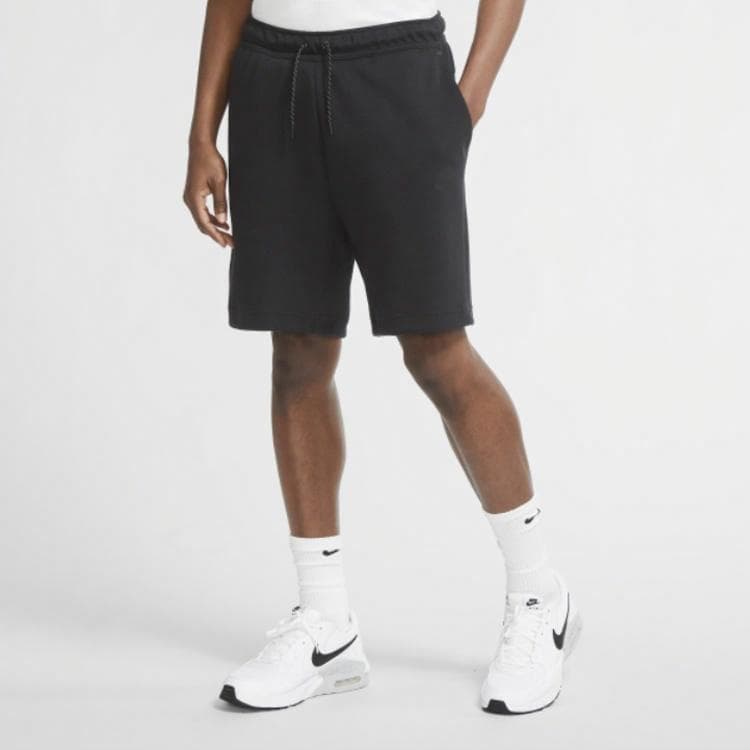 Тренировочные штаны Nike Sportswear Tech Fleece Shorts Black - изображение 3