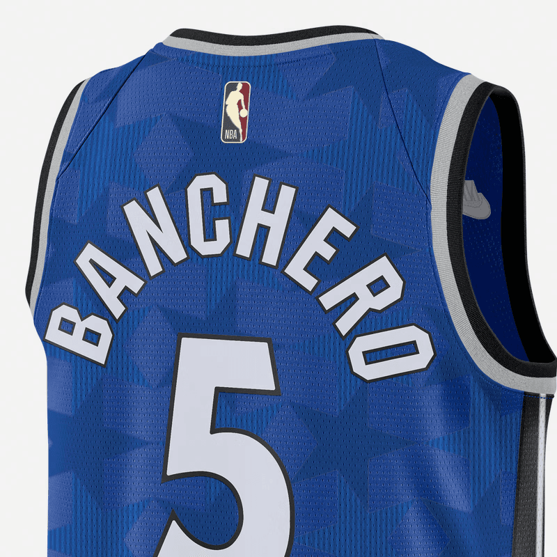 Баскетбольная майка Nike NBA Magic Banchero Jersey Blue - изображение 4