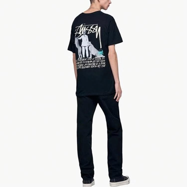 Футболка Stussy Emperor Tee Black - изображение 3