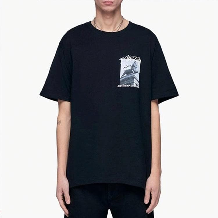 Футболка Stussy Emperor Tee Black - изображение 4