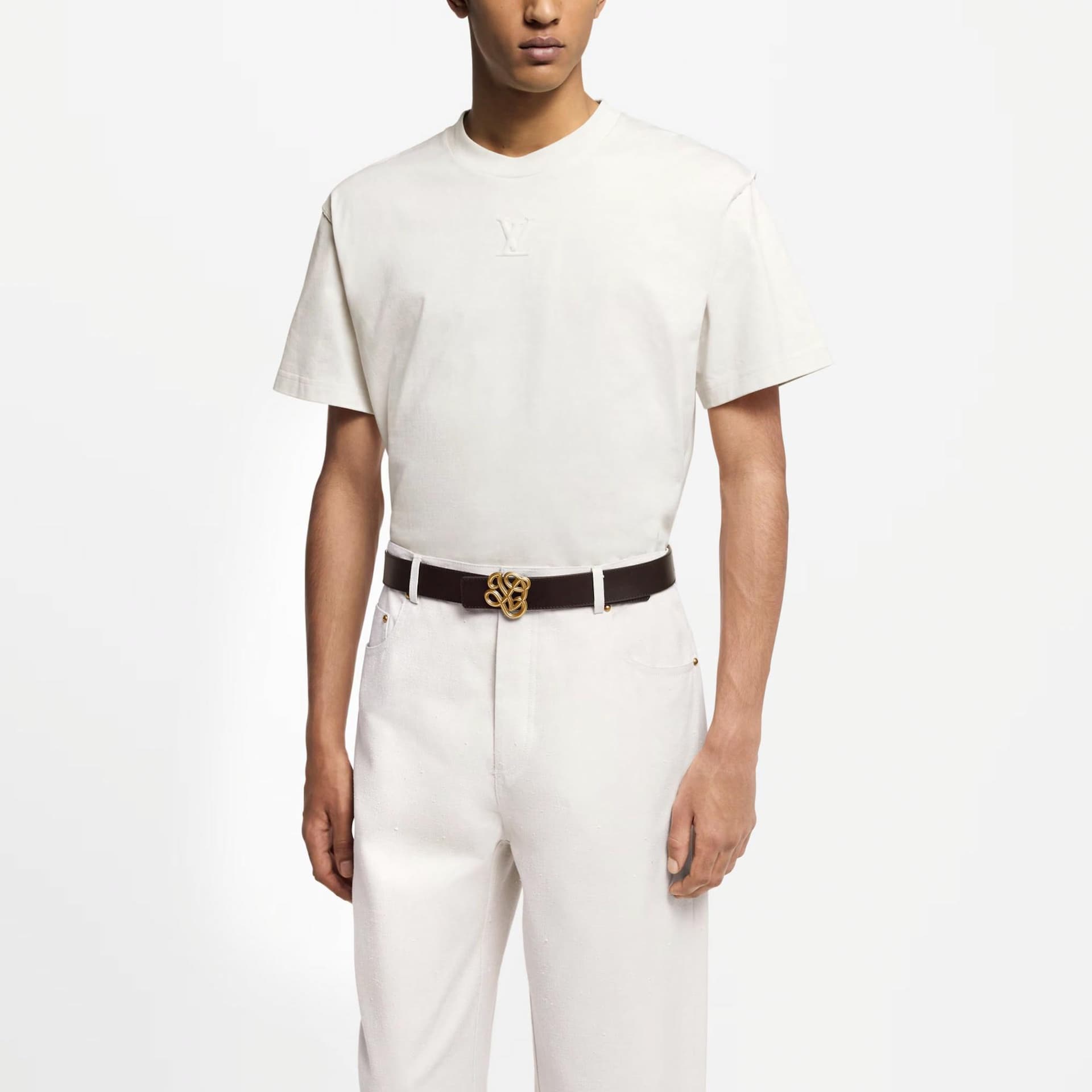 Футболка LOUIS VUITTON SS25 LogoT - изображение 3