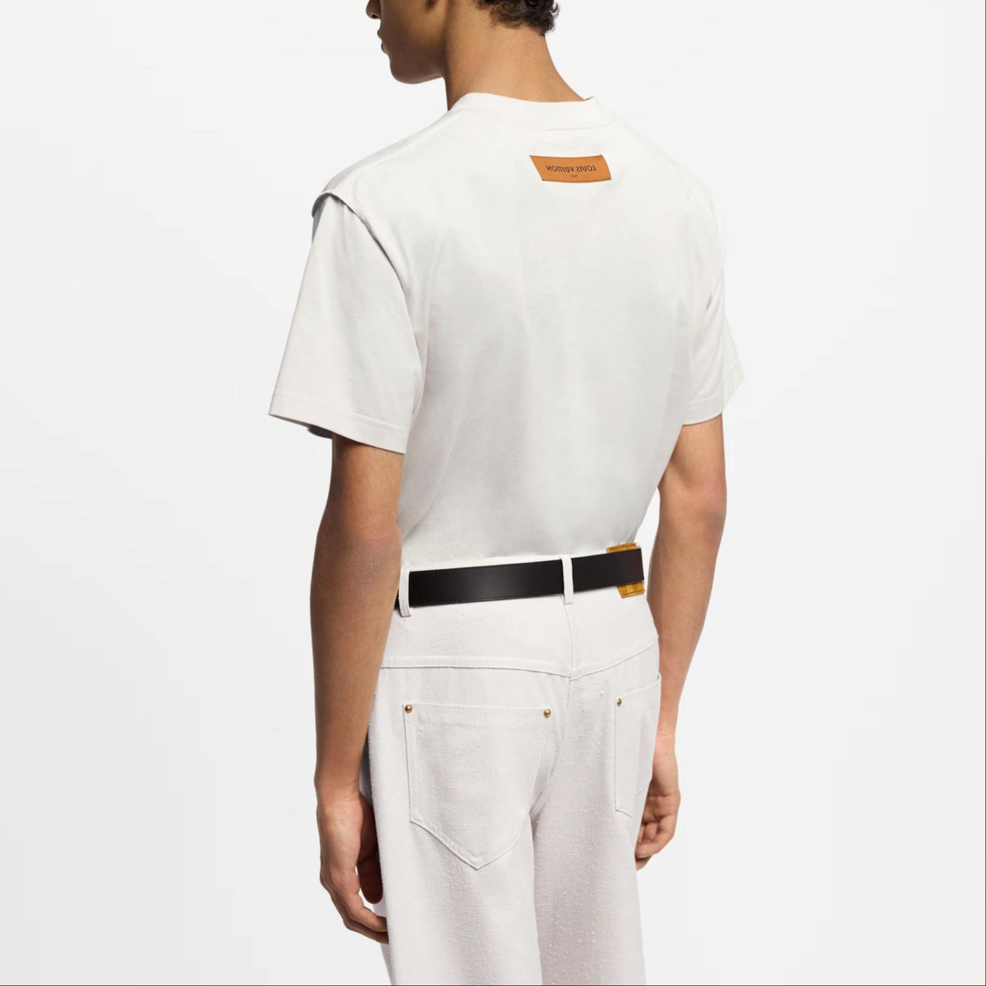 Футболка LOUIS VUITTON SS25 LogoT - изображение 5