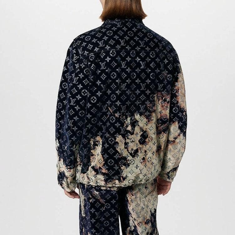 Джинсовая куртка Louis Vuitton SS24 Cloud Print Denim Jacket - изображение 6