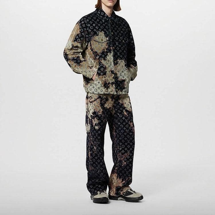 Джинсовая куртка Louis Vuitton SS24 Cloud Print Denim Jacket - изображение 3