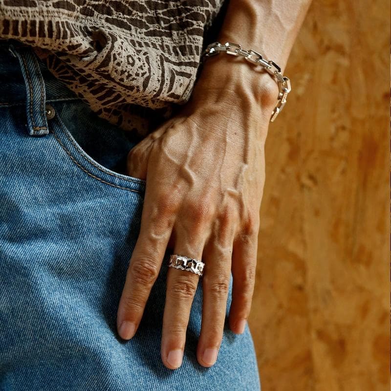 Кольцо IDEAGEMER 925 Silver Ring - изображение 3