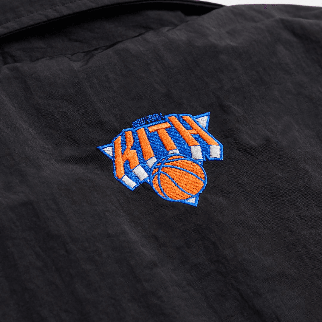 Куртка KITH x Nike Coaches Jacket Black - изображение 4