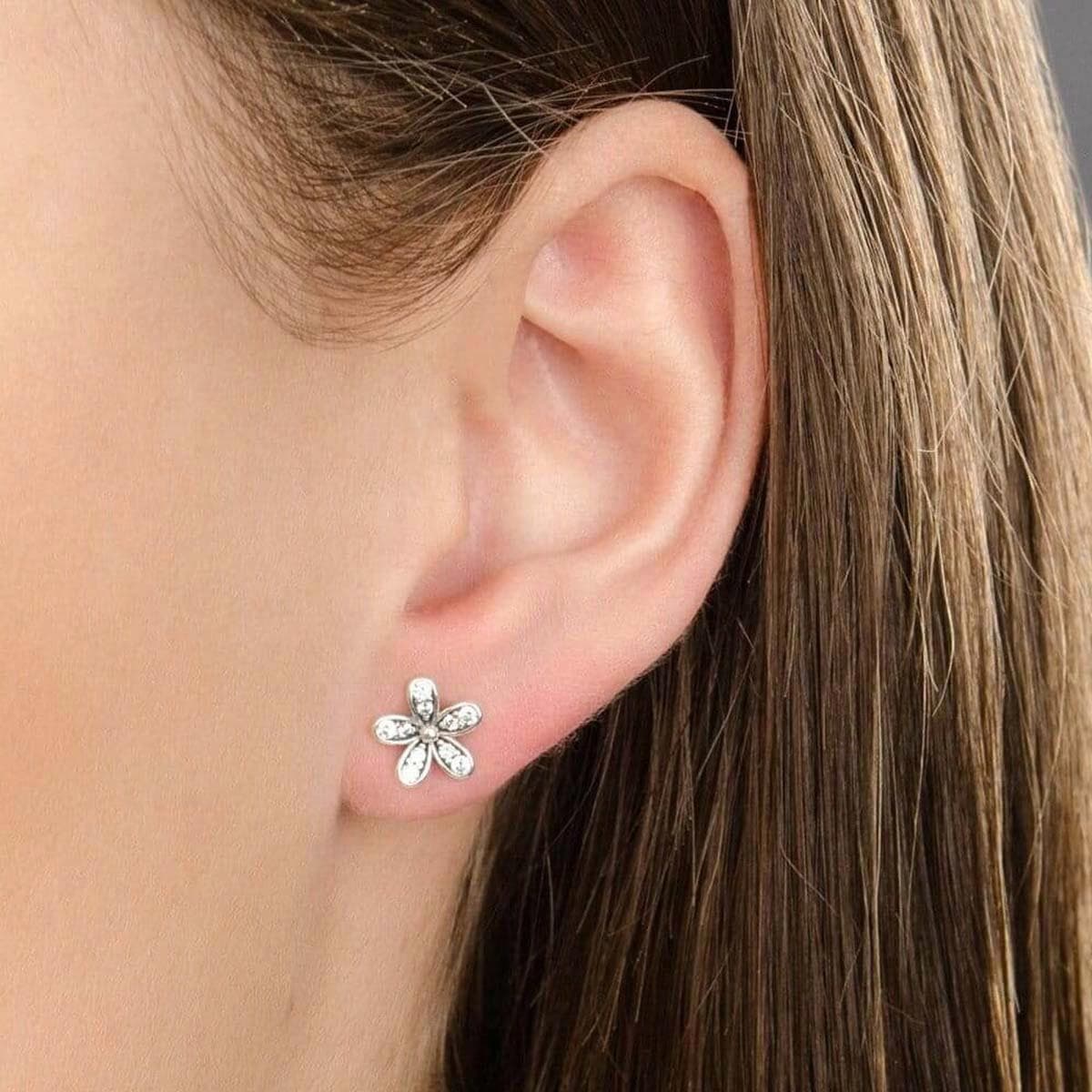 Серьги Pandora Daisy Stud Earrings - изображение 2