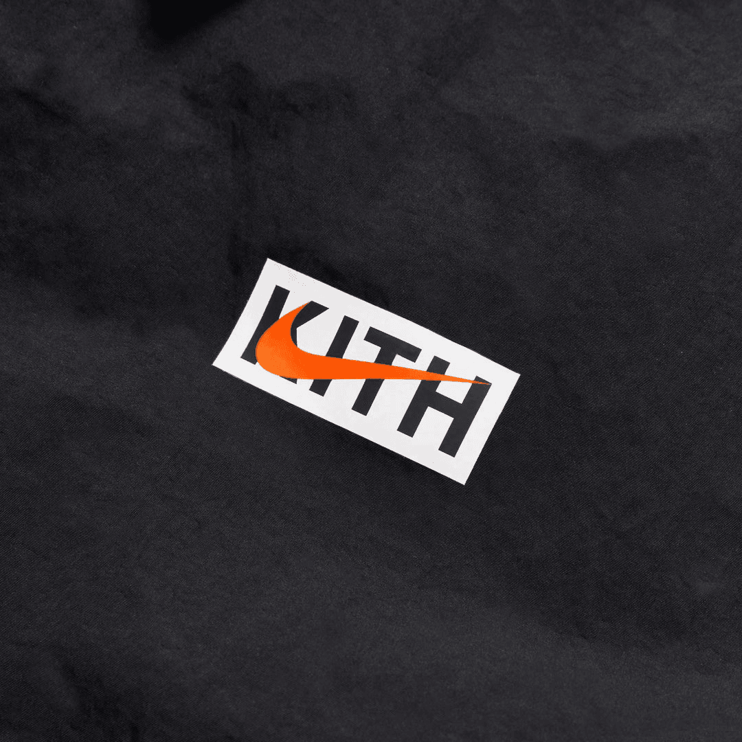 Куртка KITH x Nike Coaches Jacket Black - изображение 3