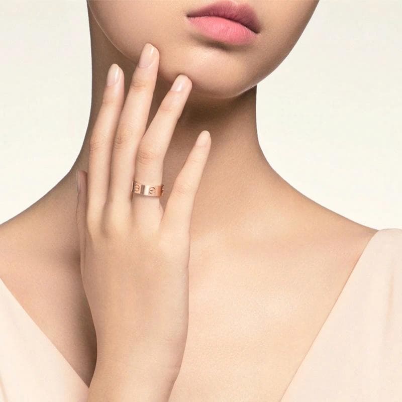 Кольцо Cartier LOVE 5.5mm - изображение 5