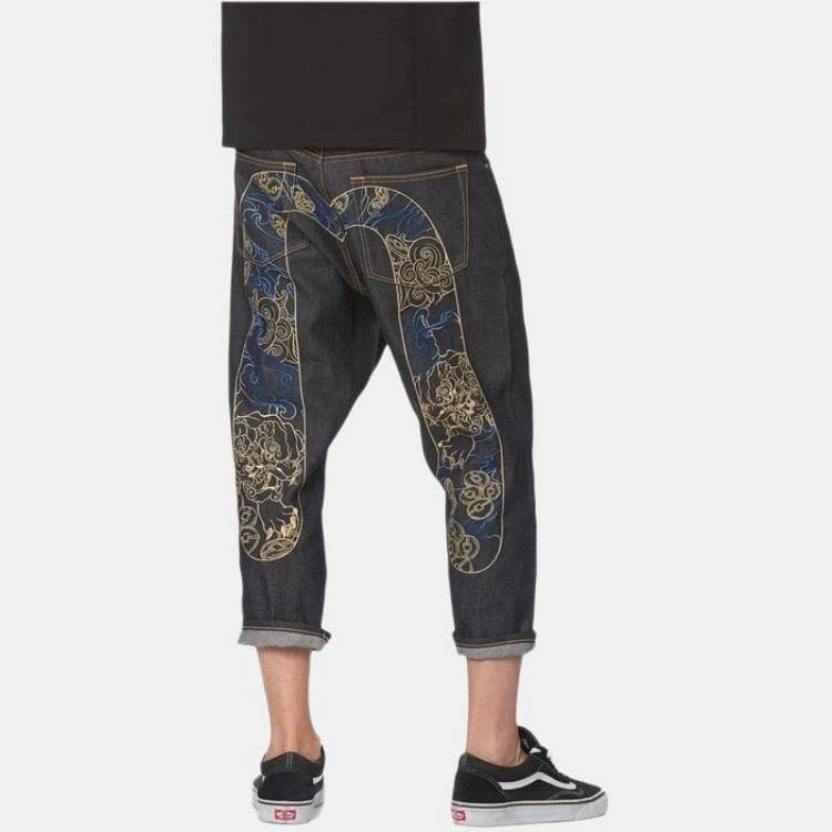 Штаны EVISU Denim Jeans - изображение 7