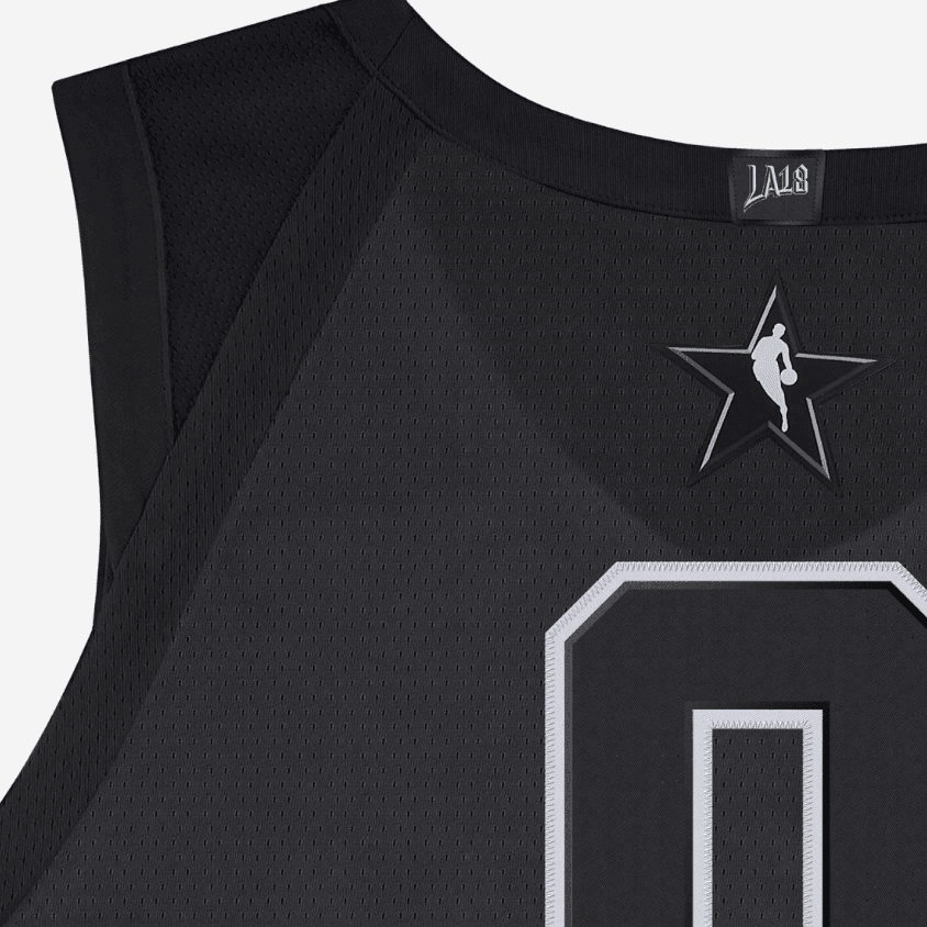 Баскетбольная майка Jordan Russell Westbrook All-Star Edition Authentic Jersey NBA 0 - изображение 4