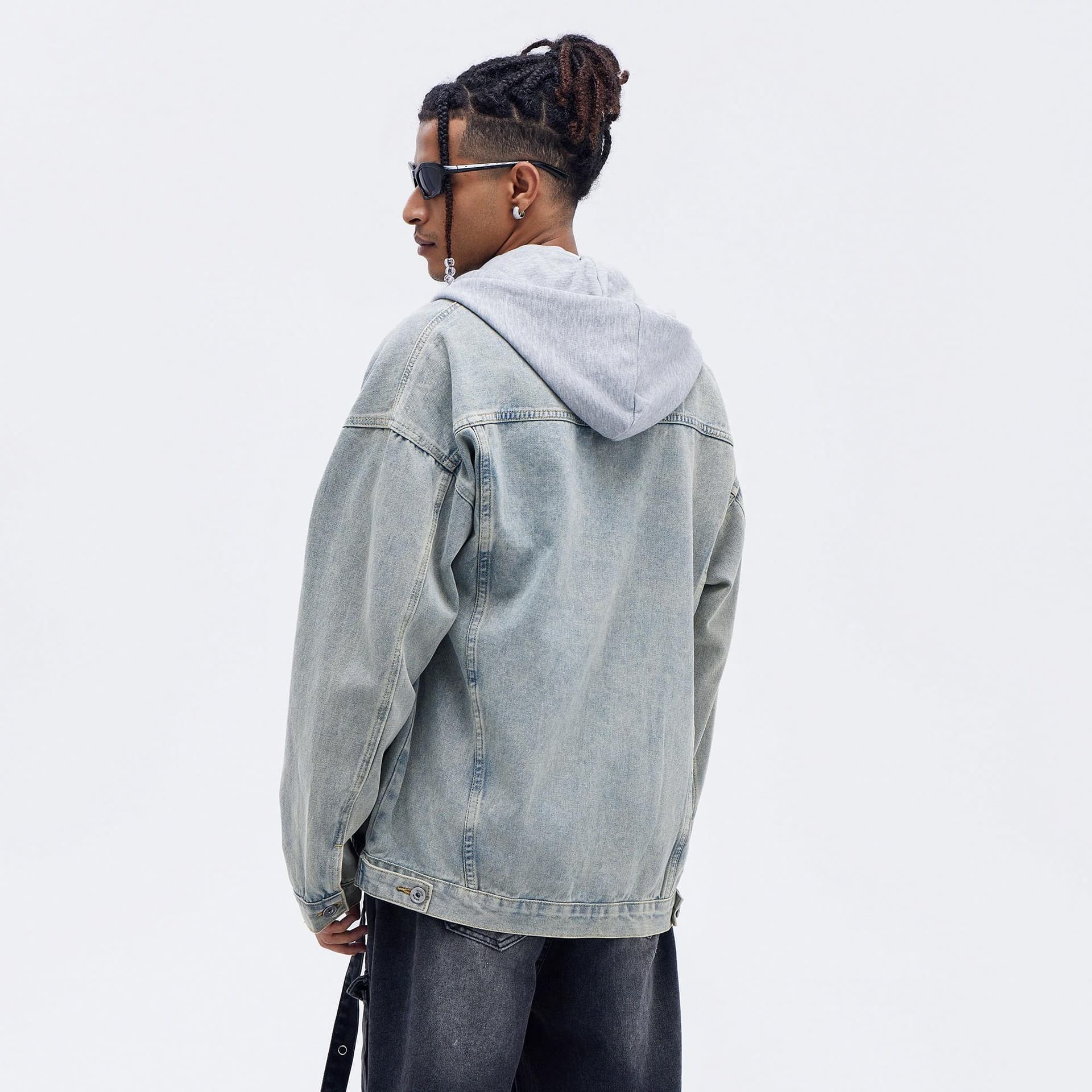 Джинсовая куртка A.X.S.K Denim Jacket - изображение 9