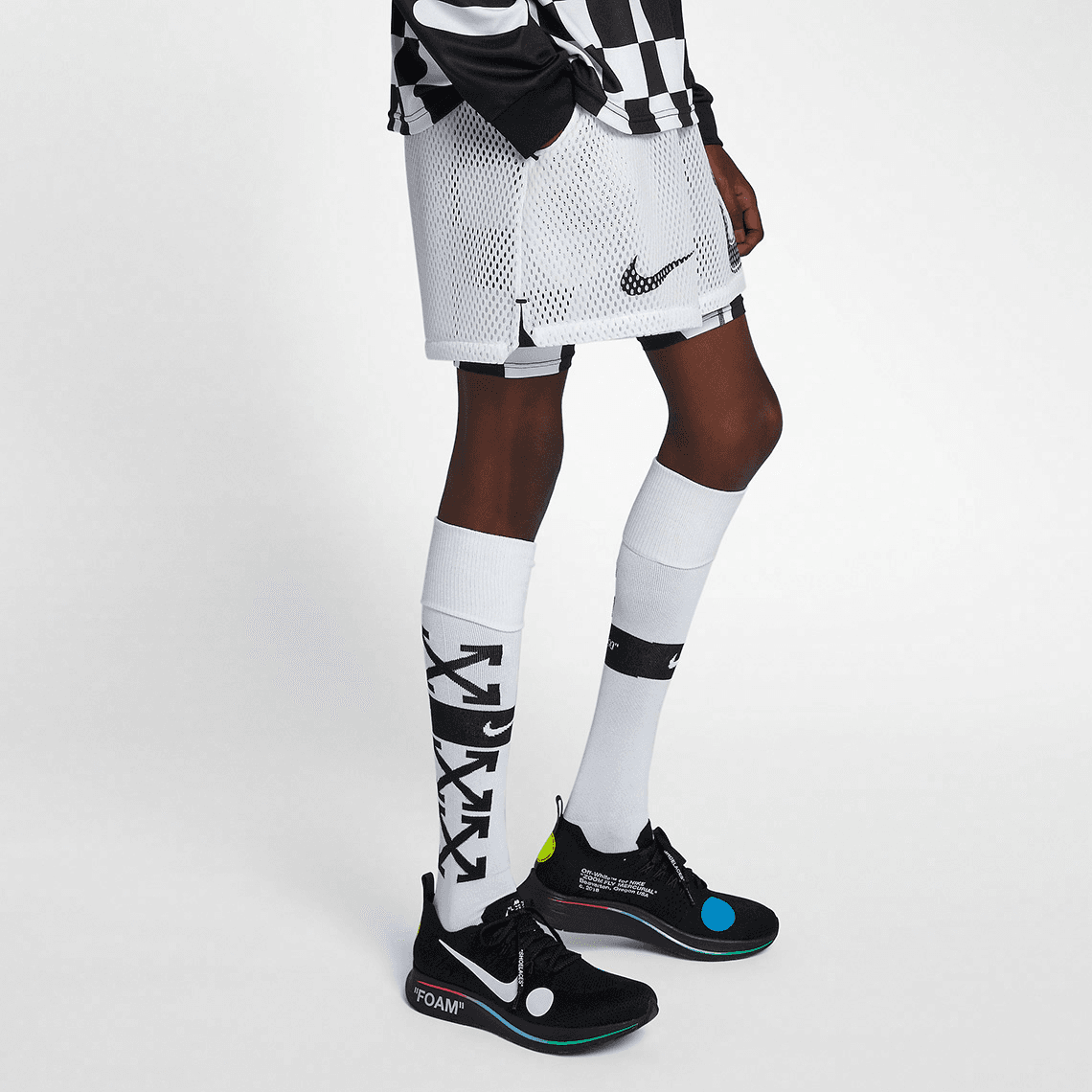 Тренировочные штаны Nike x OFF-WHITE Shorts White - изображение 3