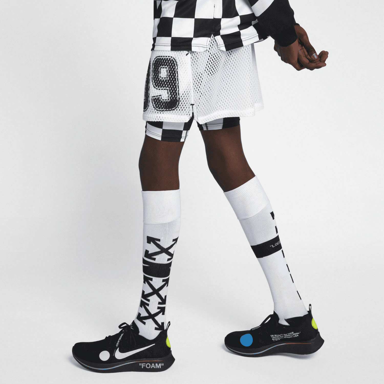 Тренировочные штаны Nike x OFF-WHITE Shorts White - изображение 4
