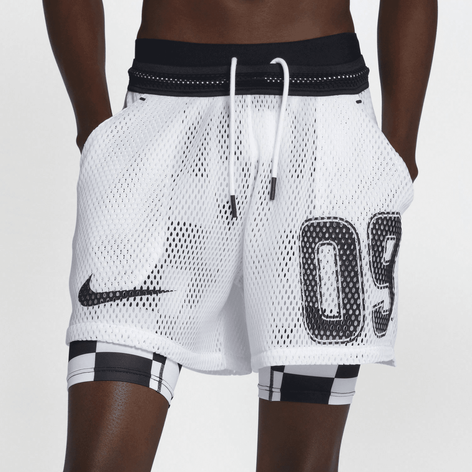 Тренировочные штаны Nike x OFF-WHITE Shorts White - изображение 2