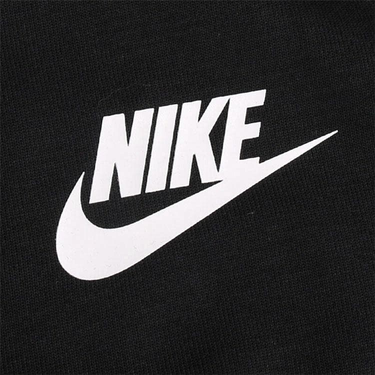 Куртка Nike Logo Print Hooded Jacket Black - изображение 4