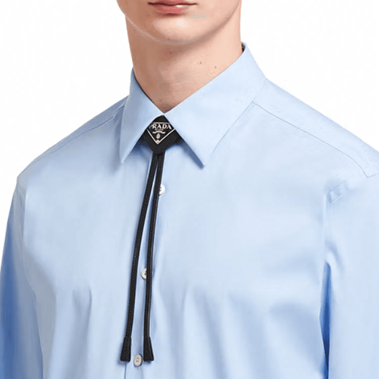 Prada Bolo Leather Tie - изображение 4