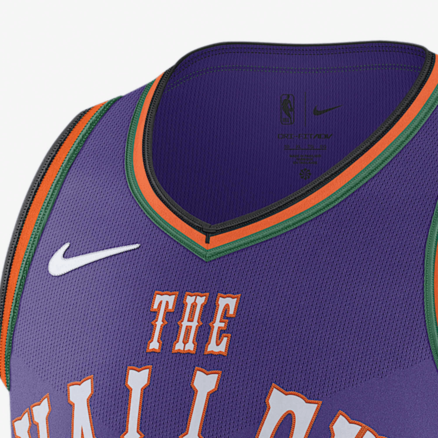 Баскетбольная майка Nike x NBA Dri-FIT ADVKevin Durant Phoenix Suns 202425 City Edition logoV - изображение 3