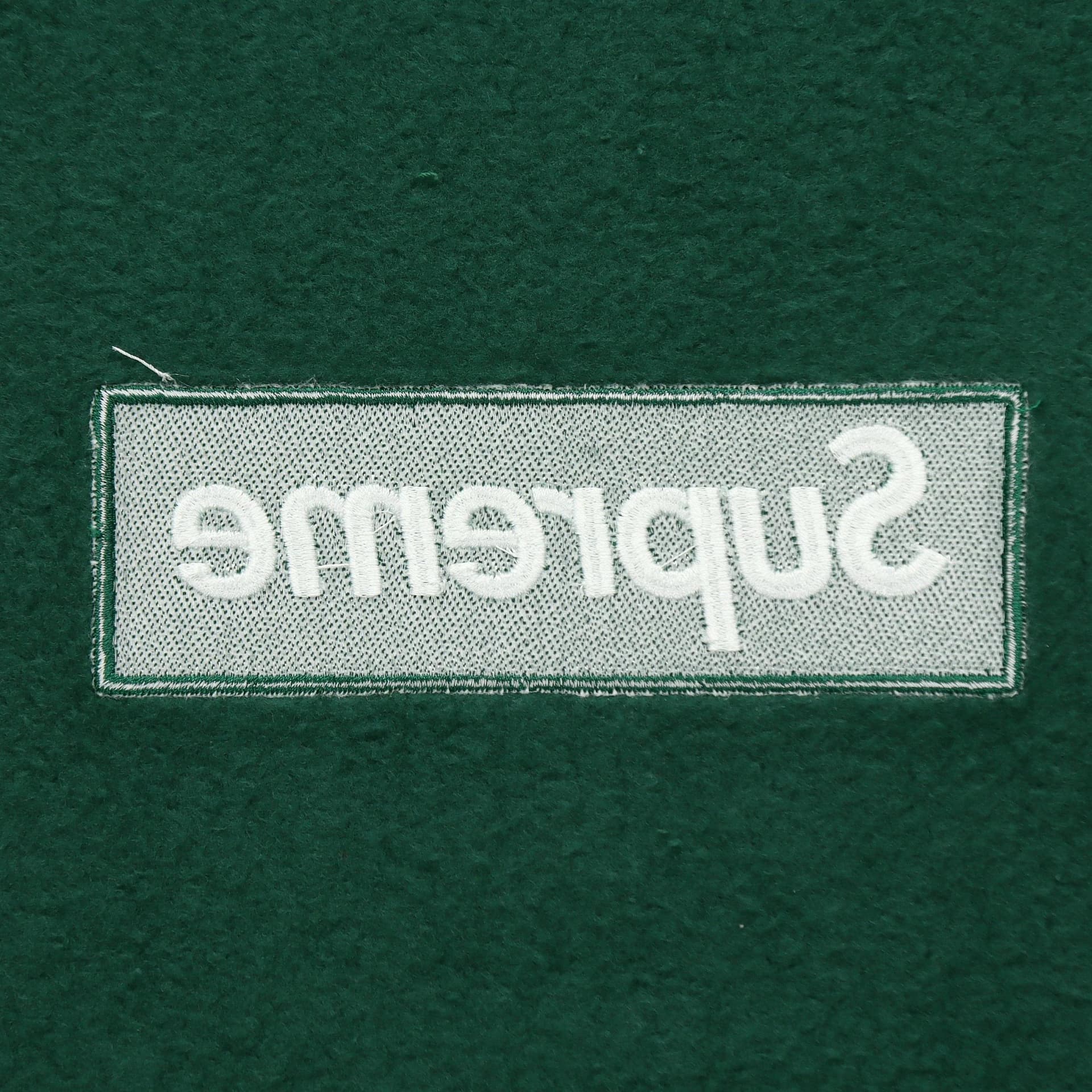 Худи Supreme FW18 Box Logo Crewneck Dark Green - изображение 3