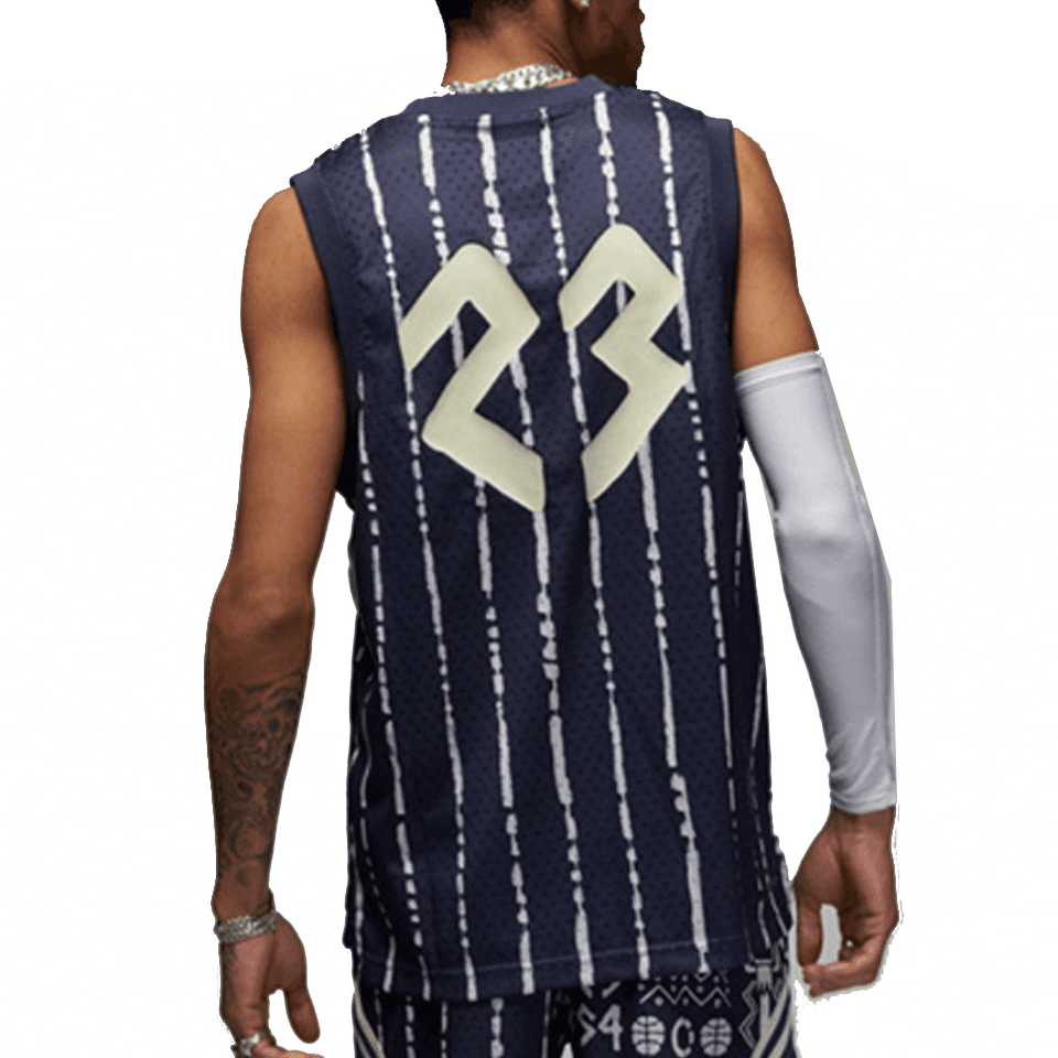 Баскетбольная майка Jordan Basketball Tank Top Blue - изображение 4