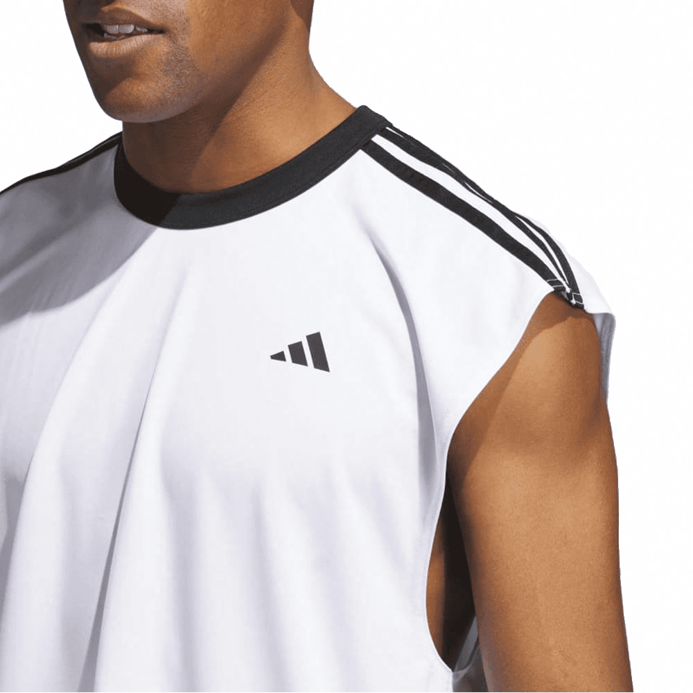 Баскетбольная майка adidas BASKETBALL ALL-WORLD TEE - изображение 4