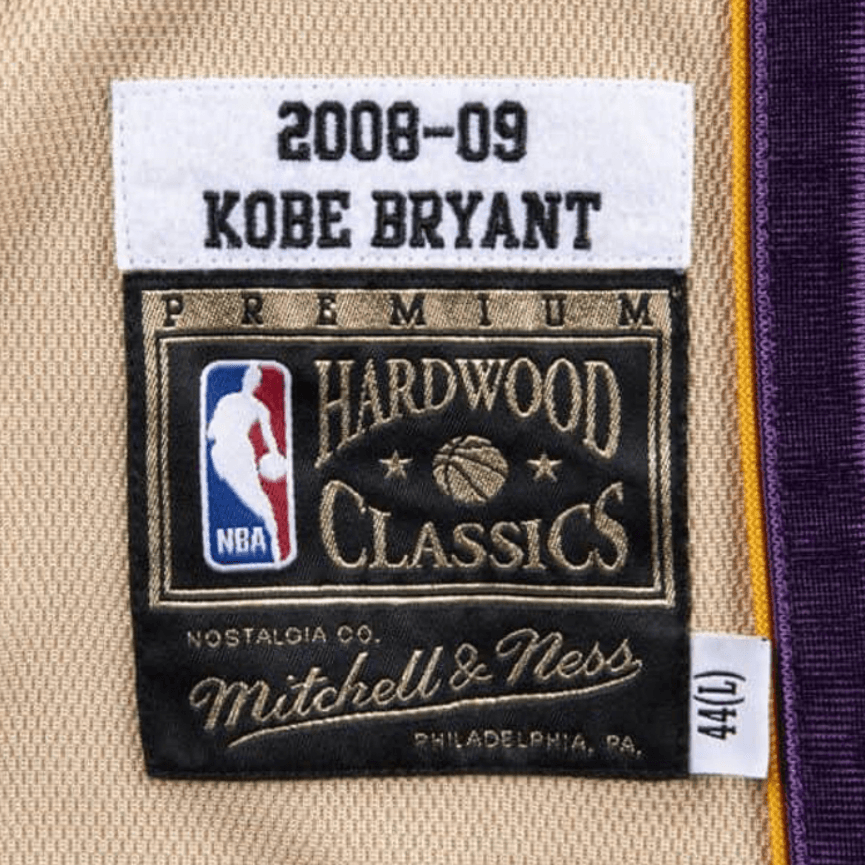 Баскетбольная майка Mitchell Ness Los Angeles Lakers 2008-09 Kobe Bryant Authentic MN AU 24 - изображение 4